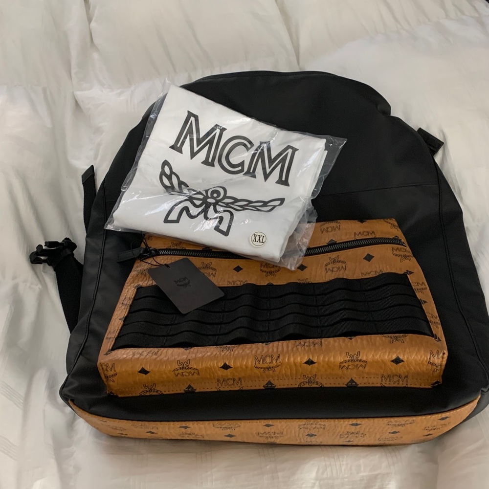MCM convertible backpack/ tote